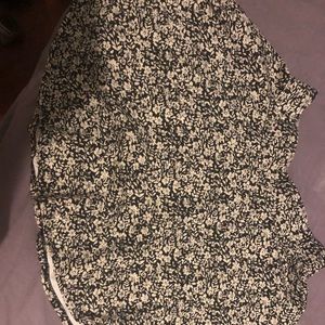 Hollister Floral Mini Skirt